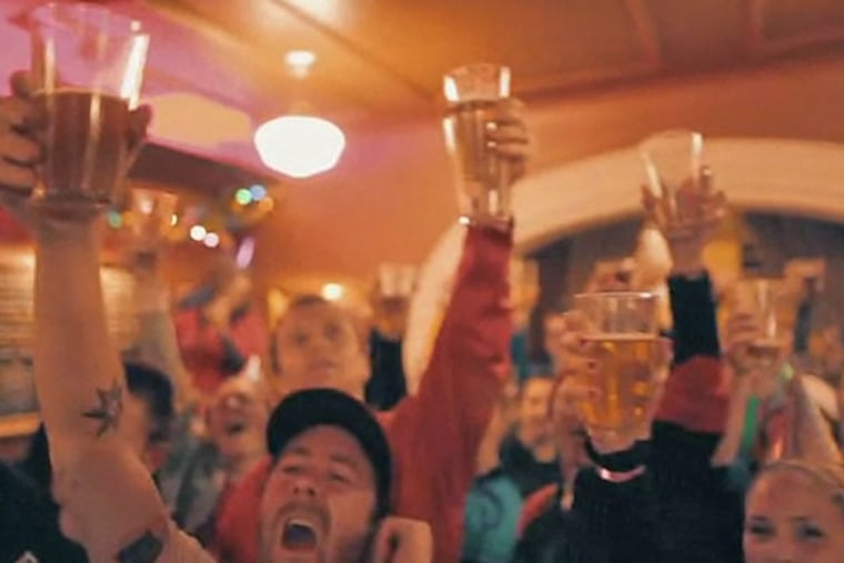 A toast to The Professor by the Fishtown Beer Runners.