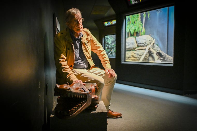 Clyde Peeling, 83, at his Clyde Peeling's Reptiland at the facility in Allenwood, Pa. on Saturday, Nov. 1, 2025. Starting out as a roadside attraction in 1964, Reptiland has grown to become an accredited zoo with the Association of Zoos and Aquariums.