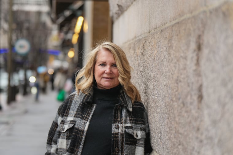 Journalist Julie K Brown, in Philadelphia near the Reading Terminal Market, on March 12.
