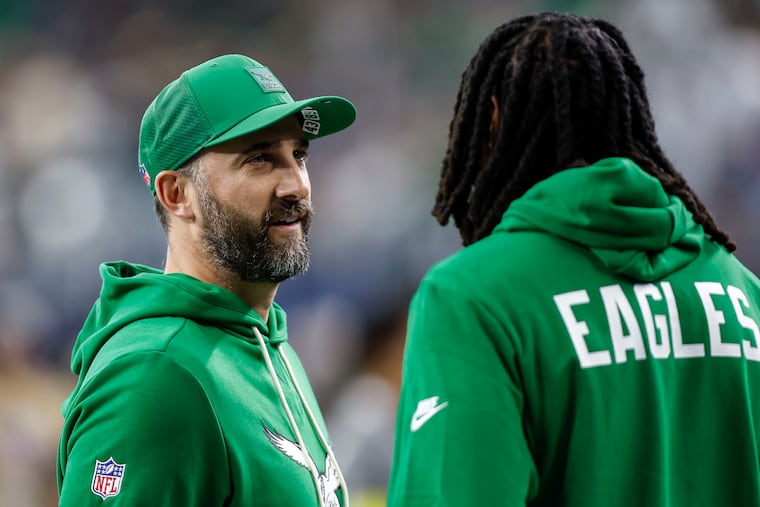 Nick Sirianni and the Eagles will enter the playoffs as the No. 3 seed.