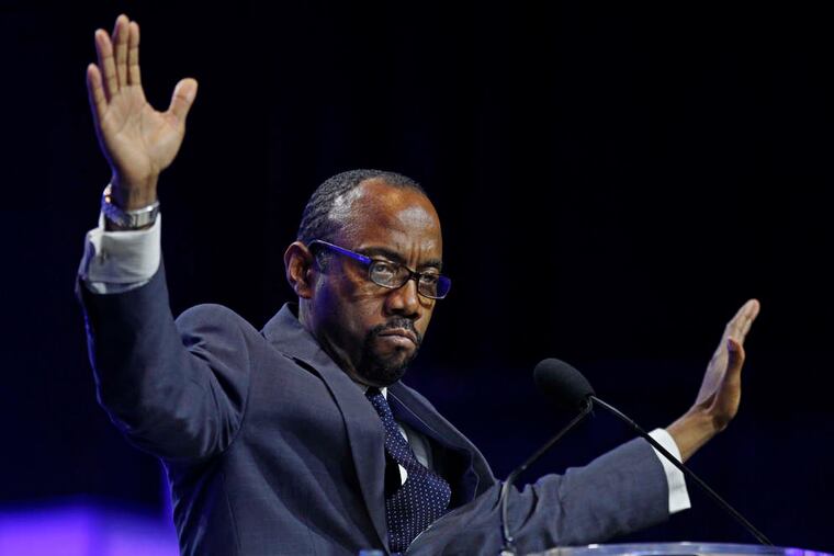 NAACP president Cornell William Brooks told the organization's national convention that "we are giants." In troubled times, the civil rights organization is seeking inspiration - and borrowing tactics - from the past.