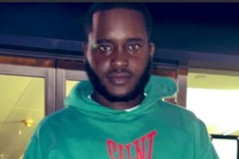 Eric Harrison, 27, was stabbed fatally while working at Macy's in Center City Monday morning.