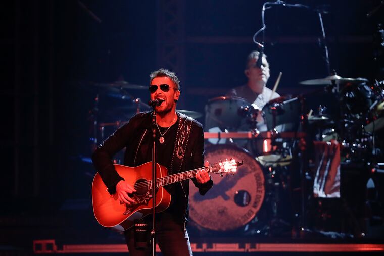 Eric Church performs on the Double Down Tour at the Wells Fargo Center on Friday, Oct. 11, 2019. He is due back this October.