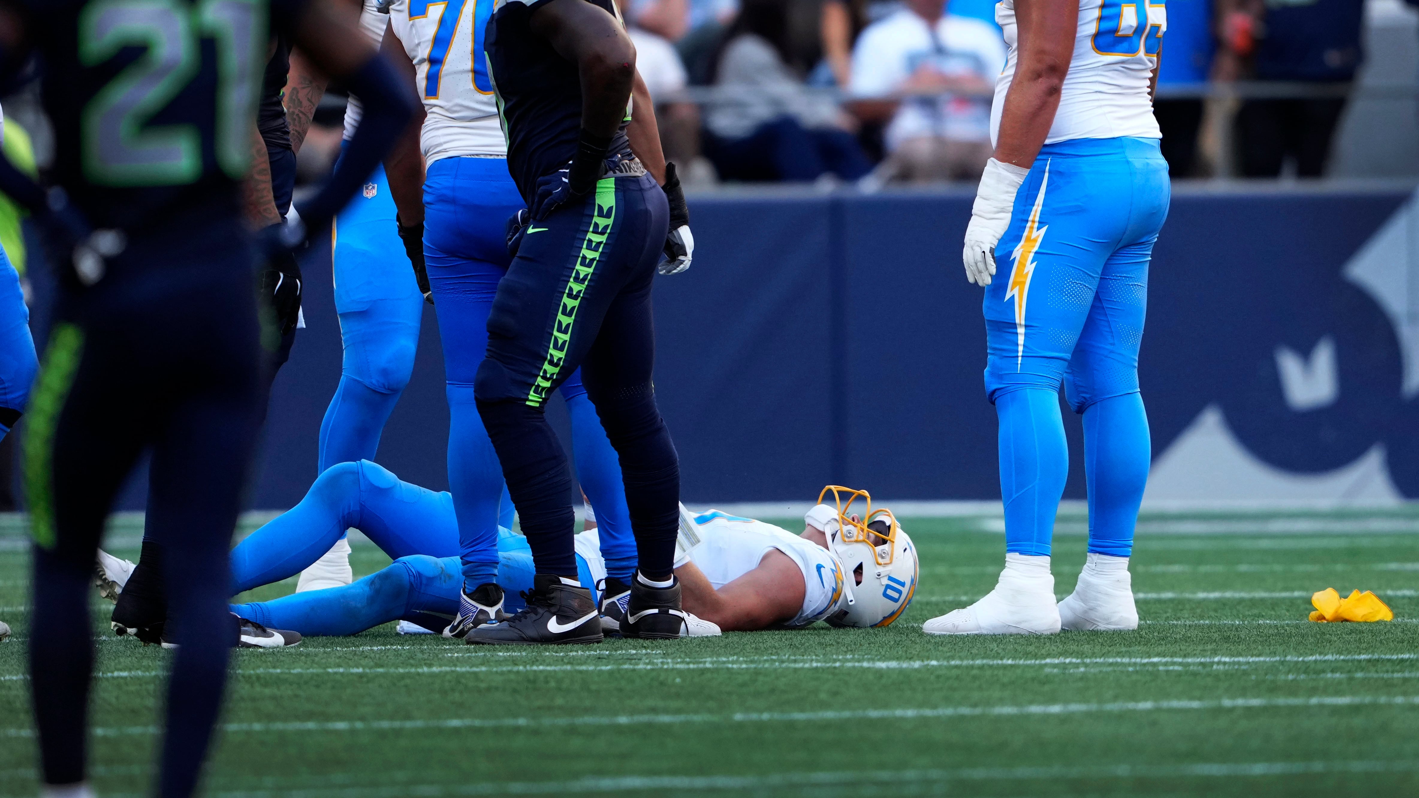 Justin Herbert and the Chargers are still winless with a tough stretch looming