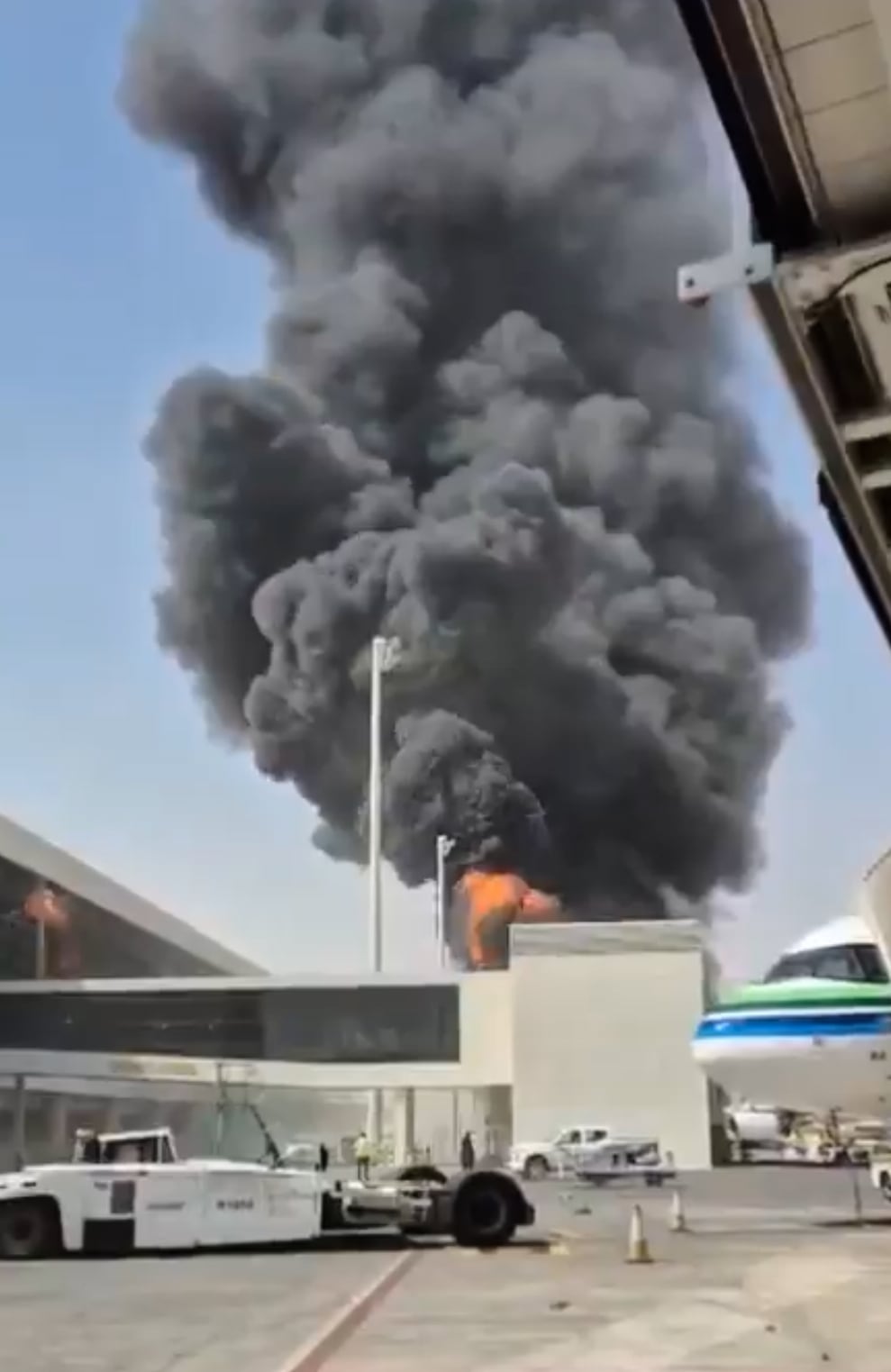 Missile strikes a passenger terminal at Riyadh airport and many are wounded, official says