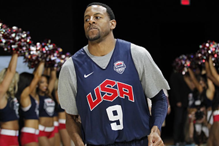 "My focus has been on the U.S. team," 76ers swingman Andre Iguodala said. (Alex Brandon/AP)