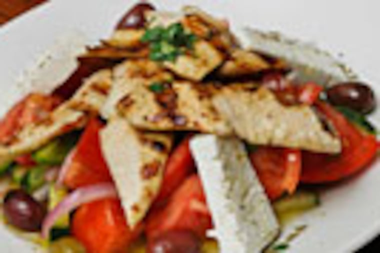 Horiatiki salad at Estia.