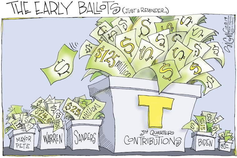 Early presidential ballots.