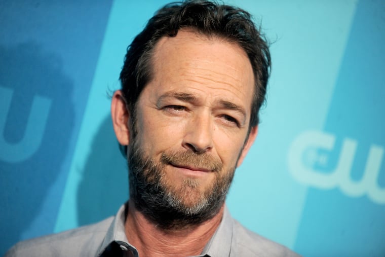 Luke Perry attending the 2017 CW Upfront in New York City, NY, USA, on May 18, 2017. (Dennis Van Tine/Abaca Press/TNS)
