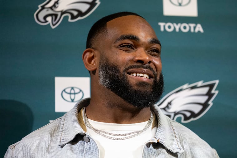 Brandon Graham, 37, is the Eagles’ all-time leader in games played with 206, and is third with 76 1/2 sacks.