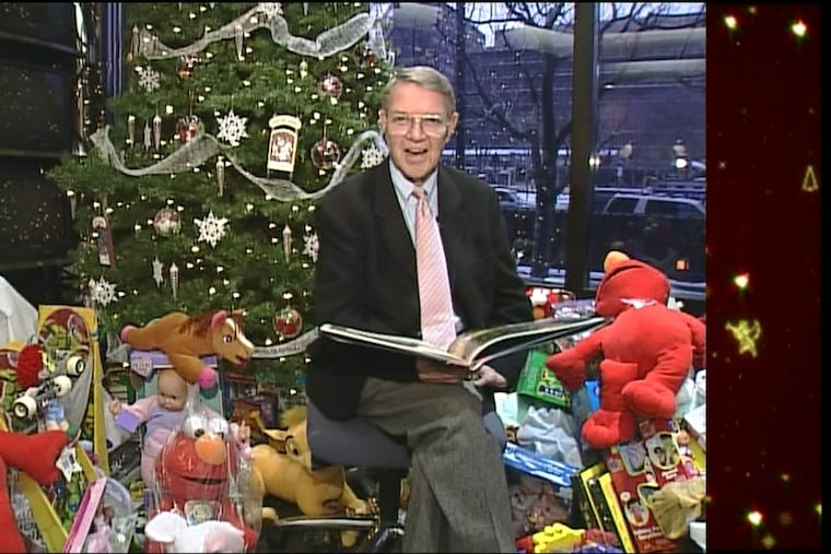 Harry Kalas' recitation of "Twas the Night Before Christmas" took place in 2002 and has become an annual tradition on the Philadelphia airwaves.