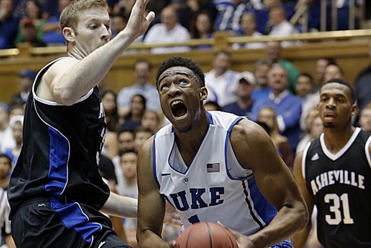 Duke's Jabari Parker. (Ted Richardson/AP)