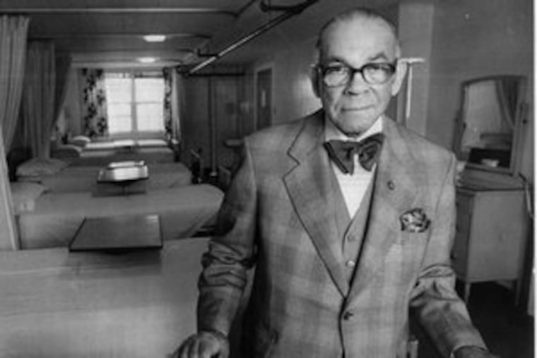 Whittier Clement Atkinson in 1977. A marker honoring the doctoris to be dedicated today in Coatesville as the climax of the 30th annual Conference on Black History in Pennsylvania.