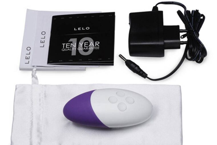 This is the SIRI vibrator by LELO that University of Alberta professor David Ley is using to massage vocal cords.