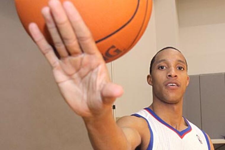 "I'm decently athletic, but I'm not a freak like some guys that are out there," Evan Turner said. (Charles Fox/Staff Photographer)