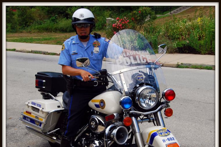 Highway Patrol Officer Andy Chan was seriously injured in a vehicle crash in January 2019.