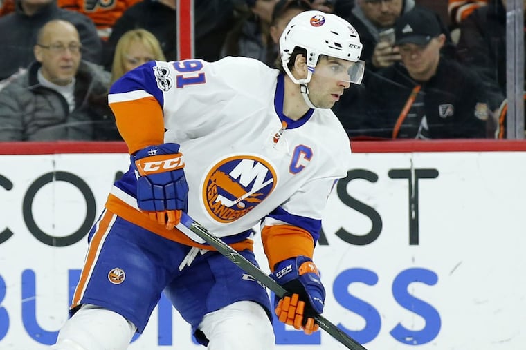 New York Islanders center John Tavares will be entering the final year of his contract.
