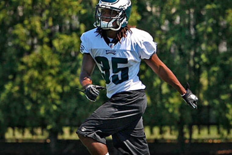 Trevard Lindley's stock appears to be rising with the Eagles. (Ron Cortes/Staff Photographer)