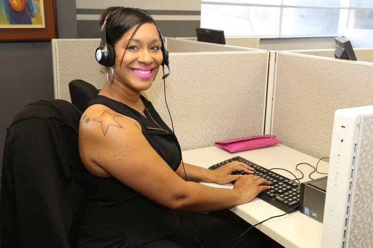 "We're all happy," said Julie Santana of Atlantic City. "It's been a long time looking. The pay is nice."