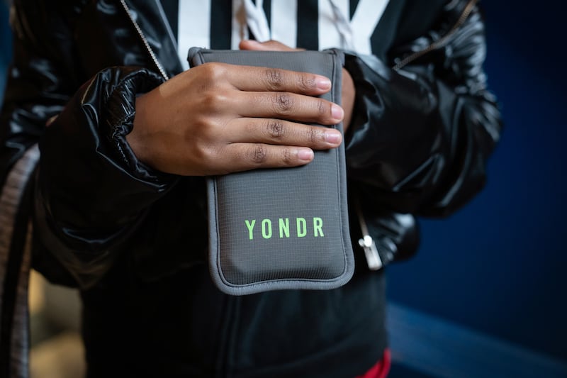 Improved Phones Lockable pouches keep kids off phones during class but don't improve ...