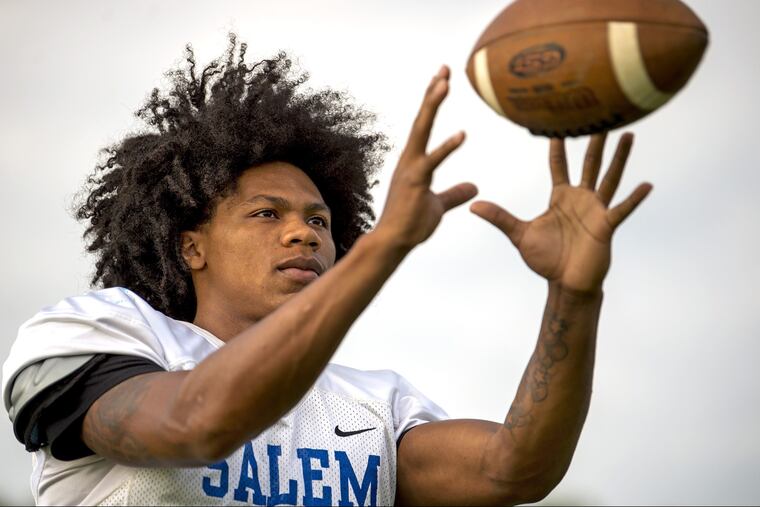 Ja'Yon Mejias played quarterback before moving the wide receiver.