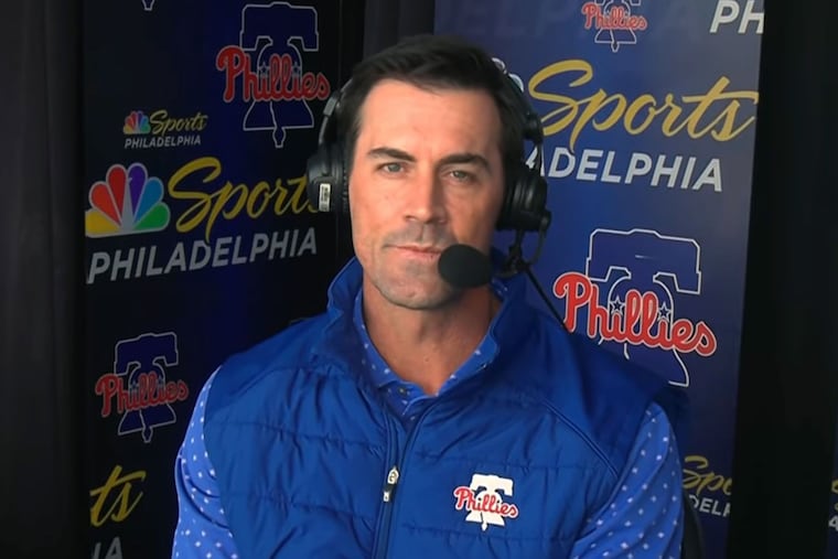 Former Phillies pitcher Cole Hamels made his regular-season debut on NBC Sports Philadelphia Sunday.
