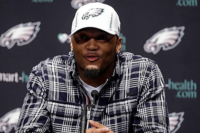 Patrick Chung spoke to a group of up-and-coming NFL coaches and personnel people about what athletes expect from coaches and management. (Matt Rourke/AP)