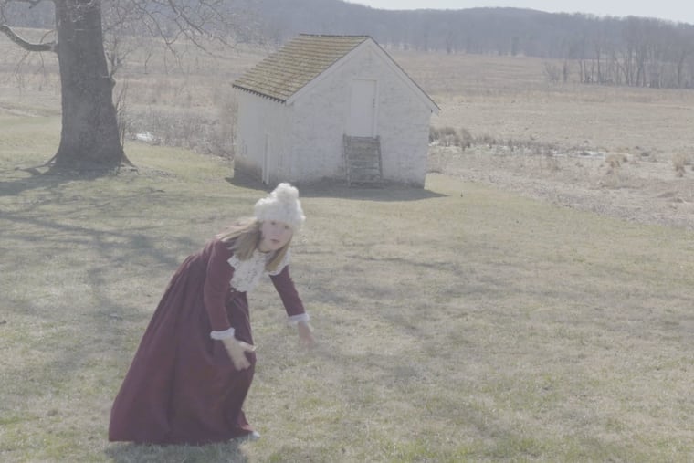 Molly Clark channeling colonial women in 'The Women of Valley Forge.'