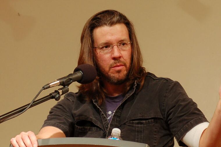 David Foster Wallace, author of the essays in STRING THEORY. Photo: Steve Rhodes.