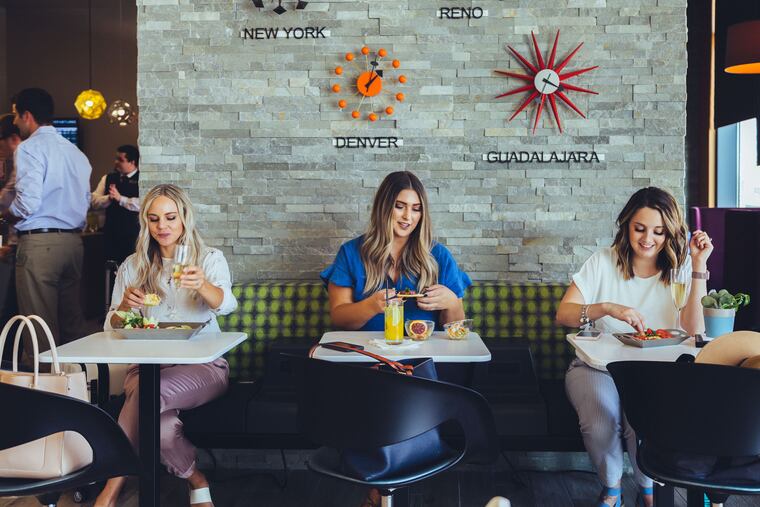 Escape Lounges — with six locations in the United States — offer a $40 day pass if you purchase in advance, $45 at the door. Photo: Eli Gross / Duckfat & Chorizo