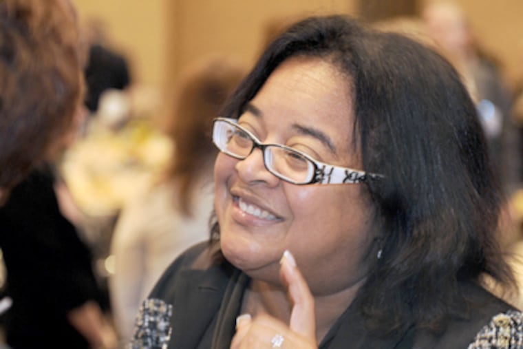 Teresa Bryce Bazemore, president of Radian Guaranty Inc., has benefited from the kind of networking that advocates urge women in business to undertake. (Tom Gralish / Staff Photographer)