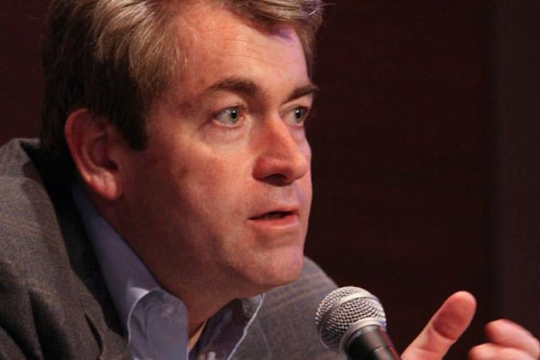 Candidates for City Council at-large. Forum Democrat Bill Green at the WHYY studios, Monday, October 17, 2011. ( Steven M. Falk / Staff Photographer )