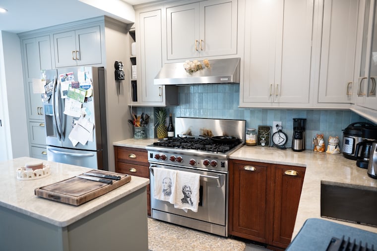 A large kitchen with counter space was a must-have.