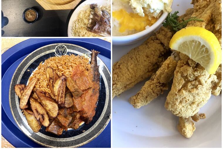 Where did Craig LaBan eat these dishes?