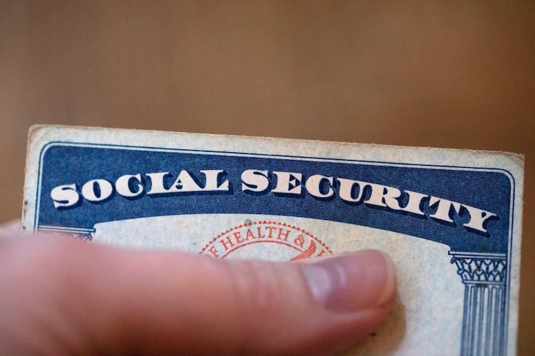 FILE - A Social Security card is displayed on Oct. 12, 2021, in Tigard, Ore. A massive number of Social Security numbers and other personal information could be compromised following a data breach. Here's what we know and how to keep your information safe. (AP Photo/Jenny Kane, File)