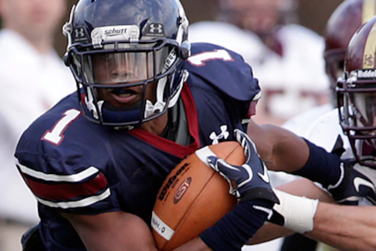 O'Hara's Damiere Shaw plays a number of positions, but he is slated for the defensive secondary at Temple. (David Maialetti / Staff Photographer)