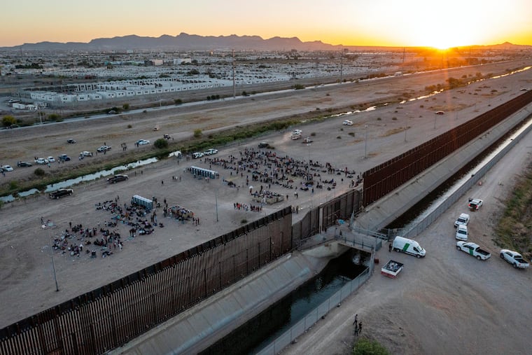 The girl, 3, and her mother crossed the border near El Paso, Texas, from Mexico in September.
