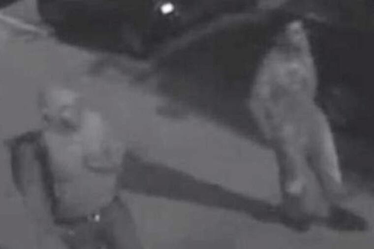 Video surveillance captured this image of the suspected robbers.