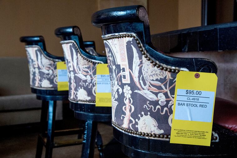 Bar stools, like those in restaurants, are a good fit for a small residence.