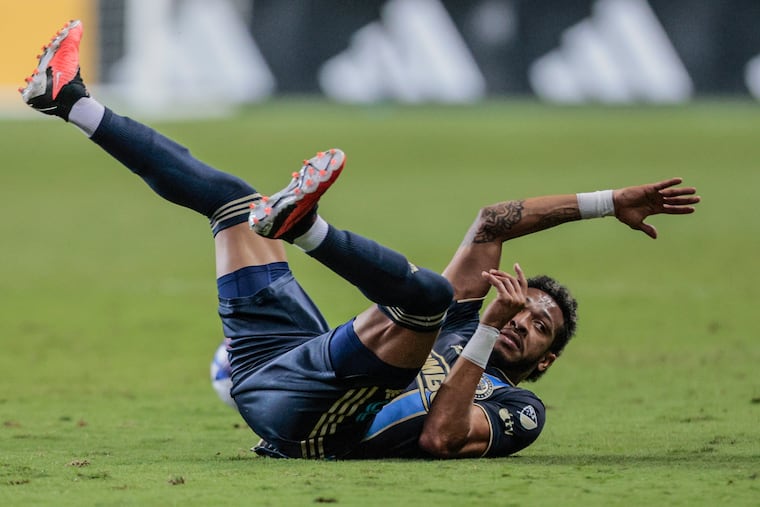 Union midfielder José Andrés Martínez was back to his all-action self in his return from injury.