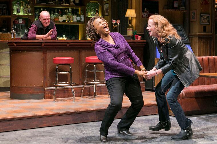 (L-R) Jack Willis as Stan, Kimberly Scott as Cynthia and Johanna Day as Tracey in Sweat at Arena Stage at the Mead Center for American Theater January 15-February 21, 2016.