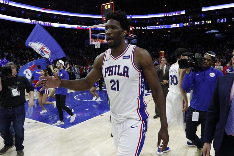 Joel Embiid and the Sixers could have the franchise’s first 50-win season since 2001 if they win seven of their last nine games.