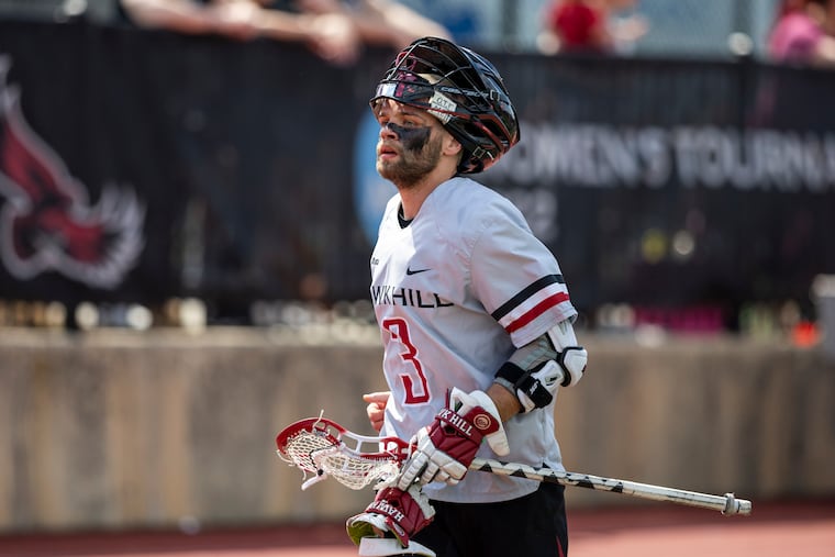 St. Joe's attackman Richie LaCalandra is the Hawks' scoring leader.