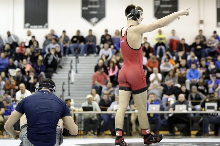 Kingsway’s Quinn Kinner (right) advanced to Sunday’s state final.