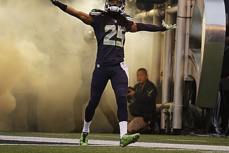 The Seahawks' Richard Sherman. (Matt Slocum/AP)