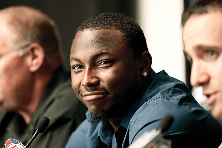 Eagles' running back LeSean McCoy could play an even bigger role in the offense under new coach Chip Kelly. (Yong Kim / Staff Photographer)