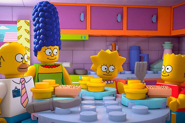 The 550th episode - yes, 550th - transforms Springfield into a world of interlocking plastic pieces, in a Lego-themed extravaganza titled "Brick Like Me."