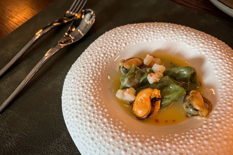 Spinach tortellini course at Restaurant 1793, 7 E. Park Ave., Merchantville.