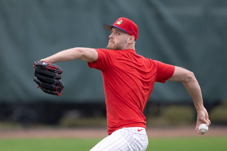 Zack Wheeler is scheduled to pitch Saturday night for the Phillies, his first start since being diagnosed with thoracic outlet syndrome in August.