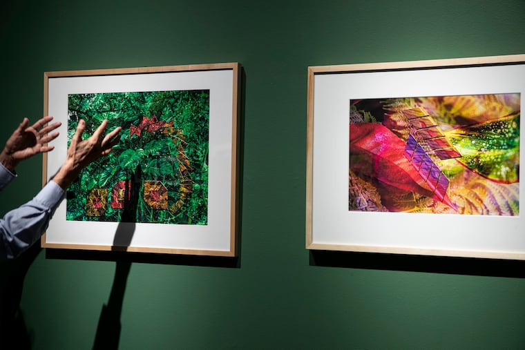 Artist Carlos Gil talked about his work at Taller Puertorriqueño on Tuesday, September 15, 2020.